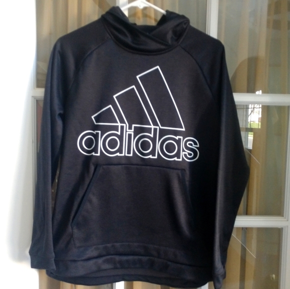 adidas Tops - 🎄 Adidas Womens Sweatshirt black with white logo
